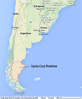 Santa Cruz Province. Santa Cruz Province.